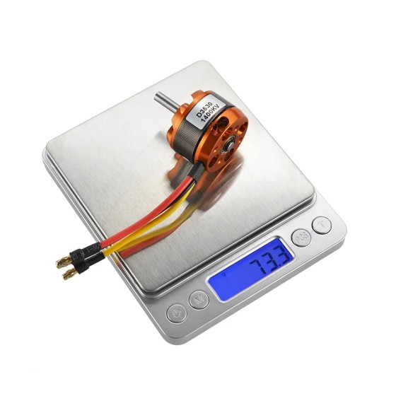 Original FlashHobby D3530 1100KV RC Brushless Motor Drohnenmotor Planetengetriebemotor für RC-Helikopter Starrflügler UAV Zubehör